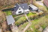 Luftaufnahme - 2 Zimmer Einfamilienhaus zum Kaufen in Harrislee / Wassersleben