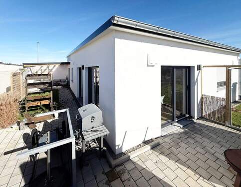 Terrasse - 4 Zimmer Bungalow zum Kaufen in Leibertingen