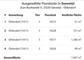 Liste Flurstücke.png - 5 Zimmer Einfamilienhaus in Seevetal