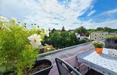 Balkon - Platz zum Leben und Wohlfühlen - charmante Dachgeschosswohnung in Köthen