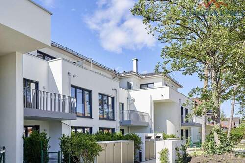 Ansicht Heidestraße - Wolfratshausen-Farchet - schicke Neubauwohnung mit Blick ins Grüne
