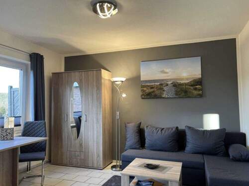 Wohnzimmer - 1 Zimmer Etagenwohnung zum Kaufen in Friedrichskoog