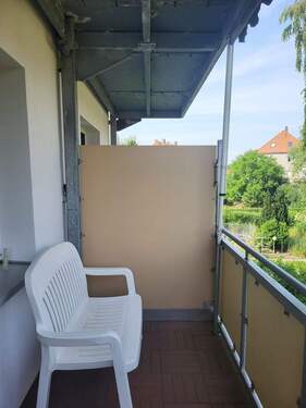 Blick vom Balkon - 