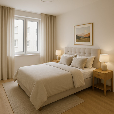 Schlafzimmer I - 3 Zimmer Etagenwohnung zum Kaufen in Berlin