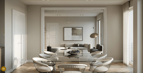 Wohnzimmer-Wohnküche - 