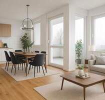 Stilvolle 2-Zimmer-Wohnung mit Balkon und Weitblick - modern renoviert und provisionsfrei - Amberg