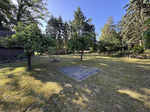 Blick über den Garten zum Haus - 