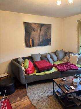 Wohnzimmer - 5 Zimmer Einfamilienhaus in Bad Endbach