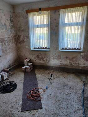 Zimmer EG im Rohbau - 