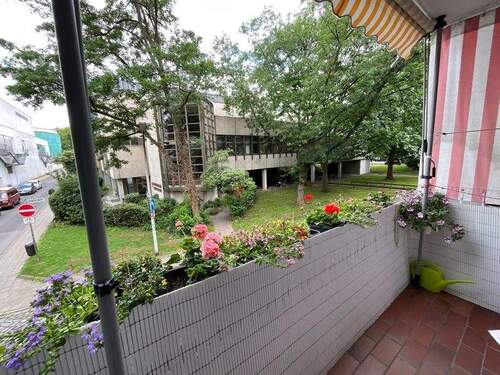 Blick vom Balkon - Etagenwohnung zum Kaufen in Braunschweig / Innenstadt