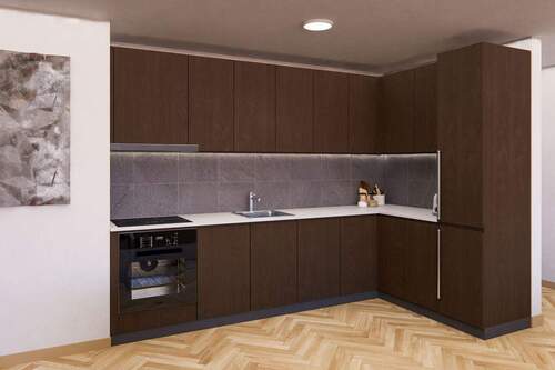 Visualisierung Küchenvariante - 3 Zimmer Etagenwohnung zum Kaufen in Ostseebad Dierhagen