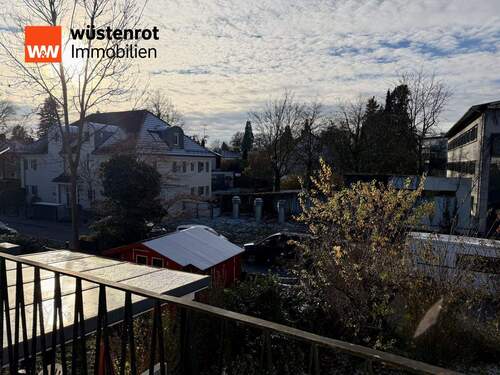 Ausblick vom Balkon - 