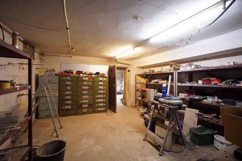 Werkstatt im Keller - 