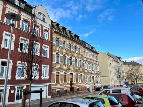 Vorderansicht - 1 Zimmer Mehrfamilienhaus, Wohnhaus in Plauen