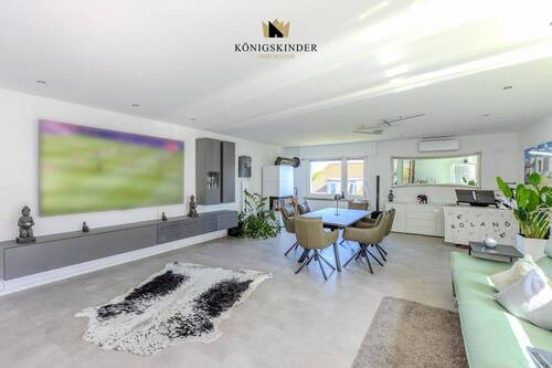 Wohnbereich - 5 Zimmer Bungalow zum Kaufen in Waiblingen