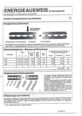 Energieausweis - 
