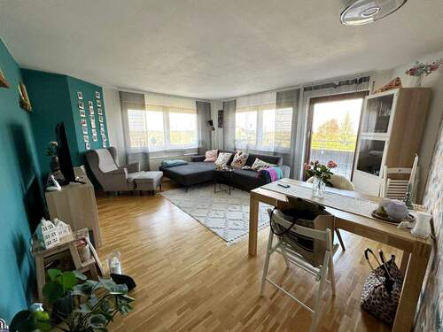 Wohn-Essbereich - 2 Zimmer Etagenwohnung zur Miete in Leinfelden-Echterdingen