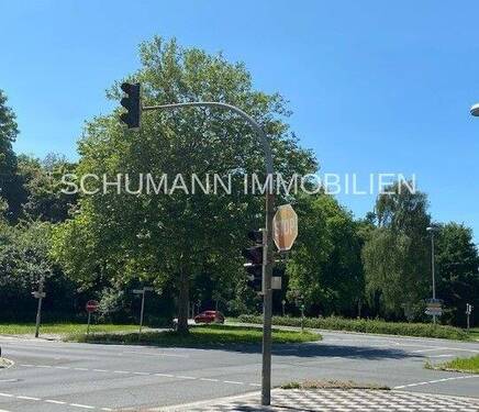 Sicht vom Haus Richtung Kurpark - 