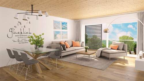 Innenvisualisierung 3 - Etagenwohnung mit 49,00 m&sup2; in Mühlhausen-Ehingen zur Miete