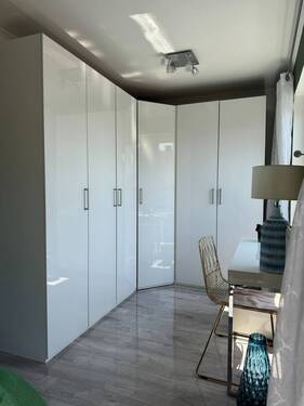 Ankleide Schlafzimmer mit Einbauschrank - 