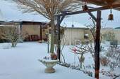 Garten im Winter - 
