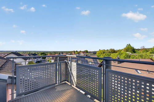 Balkon Ansicht 1 - Etagenwohnung mit 55,30 m&sup2; in Malsch zum Kaufen