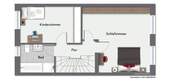 Grundriss Obergeschoss - 