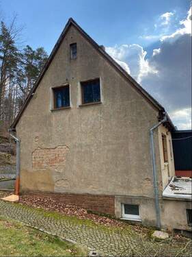 Nordansicht - Doppelhaushälfte mit 80,00 m&sup2; in Bernstadt zum Kaufen