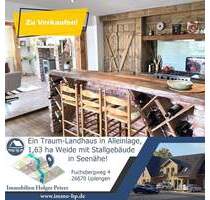 Ein Traum-Landhaus in Alleinlage, 1,63 ha Weide mit Stallgebäude in unmittelbarer Seenähe - Uplengen Großsander