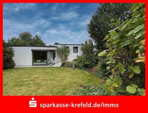 Rückansicht - Reiheneckbungalow mit Garage - 349.000,00 EUR Kaufpreis, ca.  104,00 m² Wohnfläche