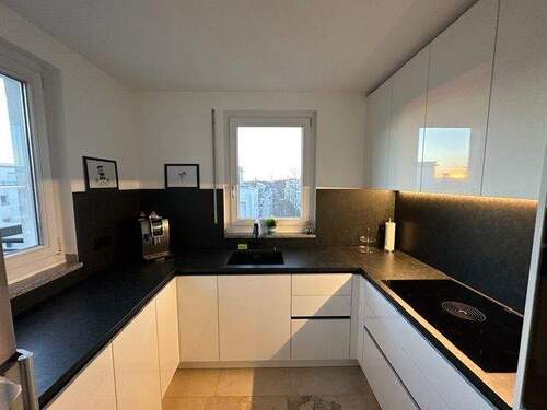 Einbauküche - 2 Zimmer Etagenwohnung zur Miete in München