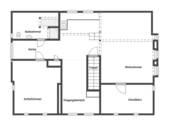 Grundriss Skizze Dachgeschoss - 