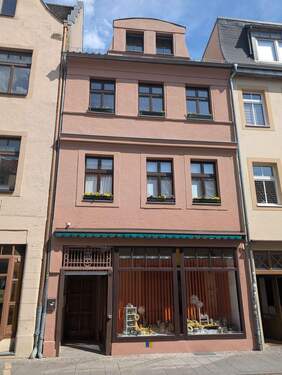 Straßenseite - Saniertes Stadthaus zentral in der Wittenberger Altstadt