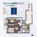 Wohnung NE0.1 Typ 1 - 
