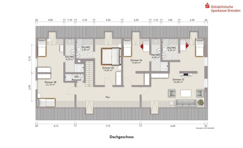 Dachgeschoss - 