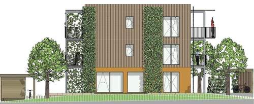 Entwurf Fassade Ost - 