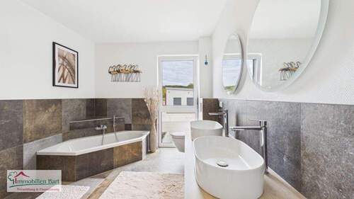 Badezimmer - NUR NOCH DEN KOFFER MITBRINGEN!! NEUE, MÖBLIERTE WOHNUNG IN TOP LAGE VON PERL-BESCH