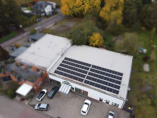 Luftaufnahme - Halle in Emsbüren zur Miete