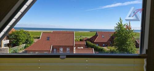 Ausblick aus dem Dachgeschoss - Reihenmittelhaus in Juist