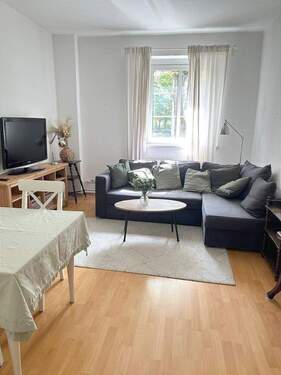 Wohn-Esszimmer - Etagenwohnung mit 57,00 m&sup2; in Berlin zum Kaufen