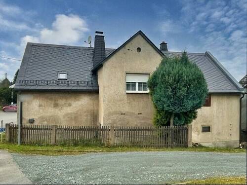 Rückseite - 5 Zimmer Einfamilienhaus in Bad Brambach