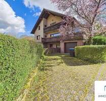 Großzügiges Wohnhaus mit Garten, Schwimmteich & Sauna - Viel Platz auf separaten Ebenen - Kirschroth