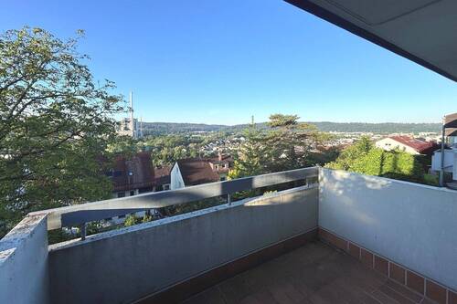 Aussicht vom Balkon - Wunderbarer Schnitt + beste Aussichtslage!