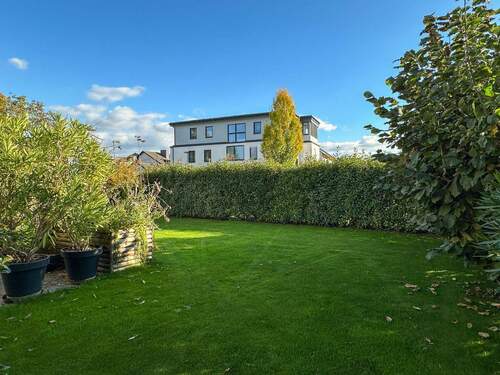 Großzügige Rasenfläche - 