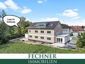 Ruhige Ortsrandlage! - NEUBAU: Ingolstadt-Süd (Hundszell) 2-ZKB-Wohnung (1. OG, Aufzug) mit Süd-Dachterrasse (27,12m²)!