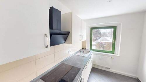 Küche - Erdgeschosswohnung mit Einbauküche in ruhiger Wohnlage