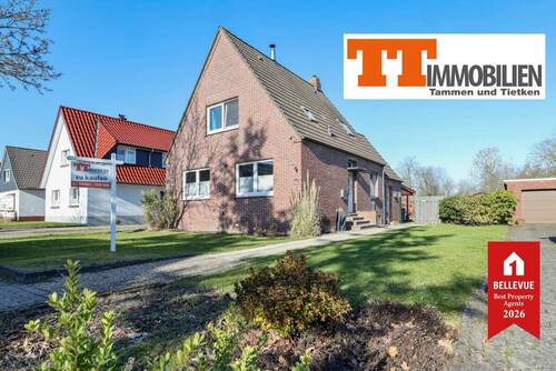 Außenansicht - Ihr neues Zuhause mit Wohlfühlcharakter und Entwicklungspotenzial in Sande!