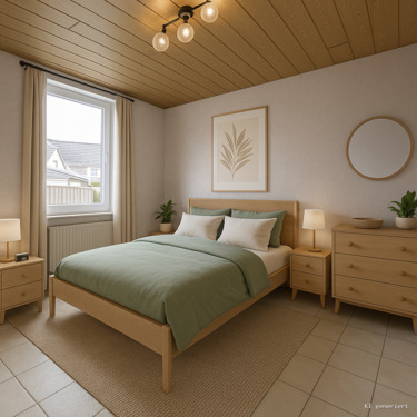 Beispiel Schlafzimmer - Einfamilienhaus mit 134,00 m² in Weeze zum Kaufen