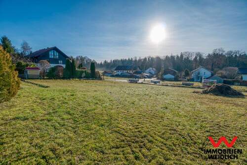 Blick von Westen nach Südosten - Grundstück in Egmating