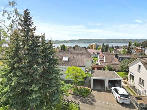 Aussicht über das Stadtgebiet - 1 Zimmer Einfamilienhaus in Überlingen